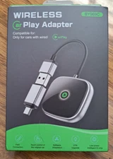 Wireless CarPlay Adapter BY969C Plug & Play for iOS 10 & above  NOB