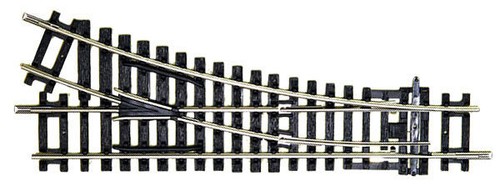 R8073 Hornby Rivarossi Weiche Gerade Rechts Kurz Lungh. 168mm.Nickel Silver