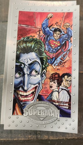 SUPERMAN PLATINUM SERIES CARDS Widevision Your Pick Finish your Set 1994 Skybox - Picture 43 of 88