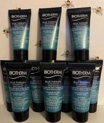 Biotherm Blue Therapy Accelerated visible ageing repair silky cream 5ml x 10