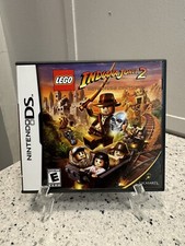 Lego Indiana Jones 2: The Adventure Continues Nintendo DS CIB Case Manual