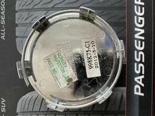 kokokuture Center cap gloss black/machined silver 