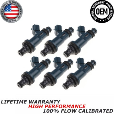 x6 NEW OEM DENSO FUEL INJECTORS FOR 1999 2000 2001 2002 2003 Lexus RX300 3.0L V6