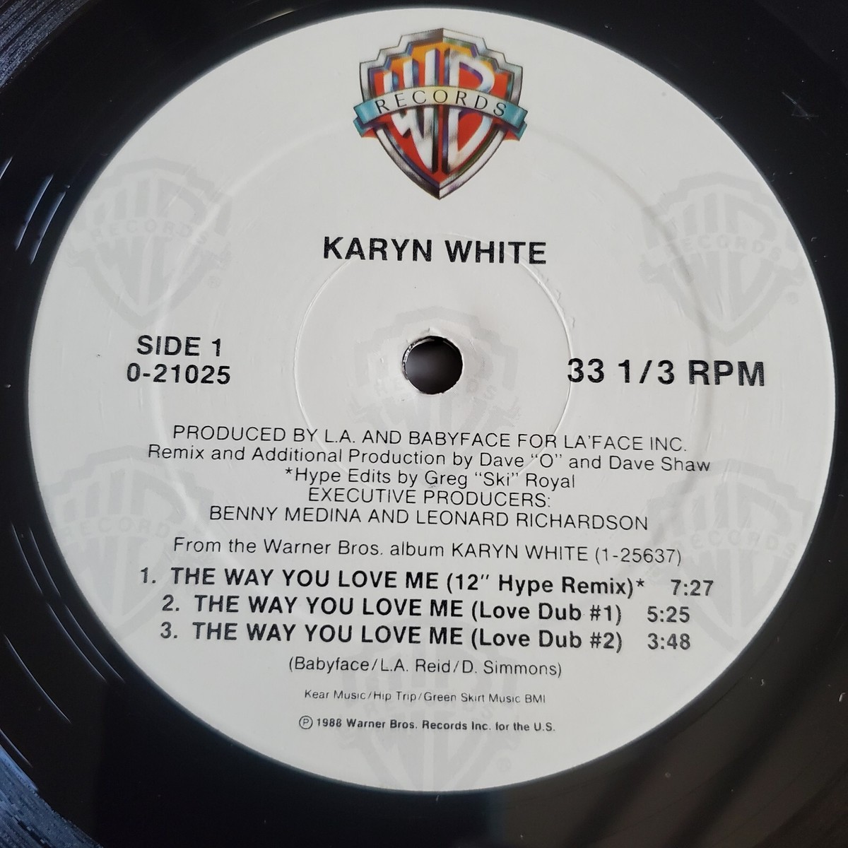 Karyn White Christopher Williams 名盤LPセット KARYN WHITE - THE WAY, YOU LOVE ME 12