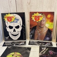 WWF/WWE Undertaker Dx Stone Cold Vintage Sticker 1999 Artbox 4 Pack NIP RARE