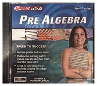 Speedstudy Pre Algebra For Pc - Brand Sealed - Free U.s. Ship - Win10, 8, 7 Speedstudy Pre Algebra For Pc - Brand Sealed - Free U.s. Ship - Win10, 8, 7