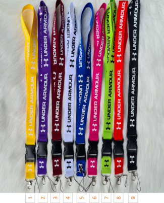  Buy2 Get1 free Under Armour Lanyard Strap Badge ID Holder Detachable Keychain