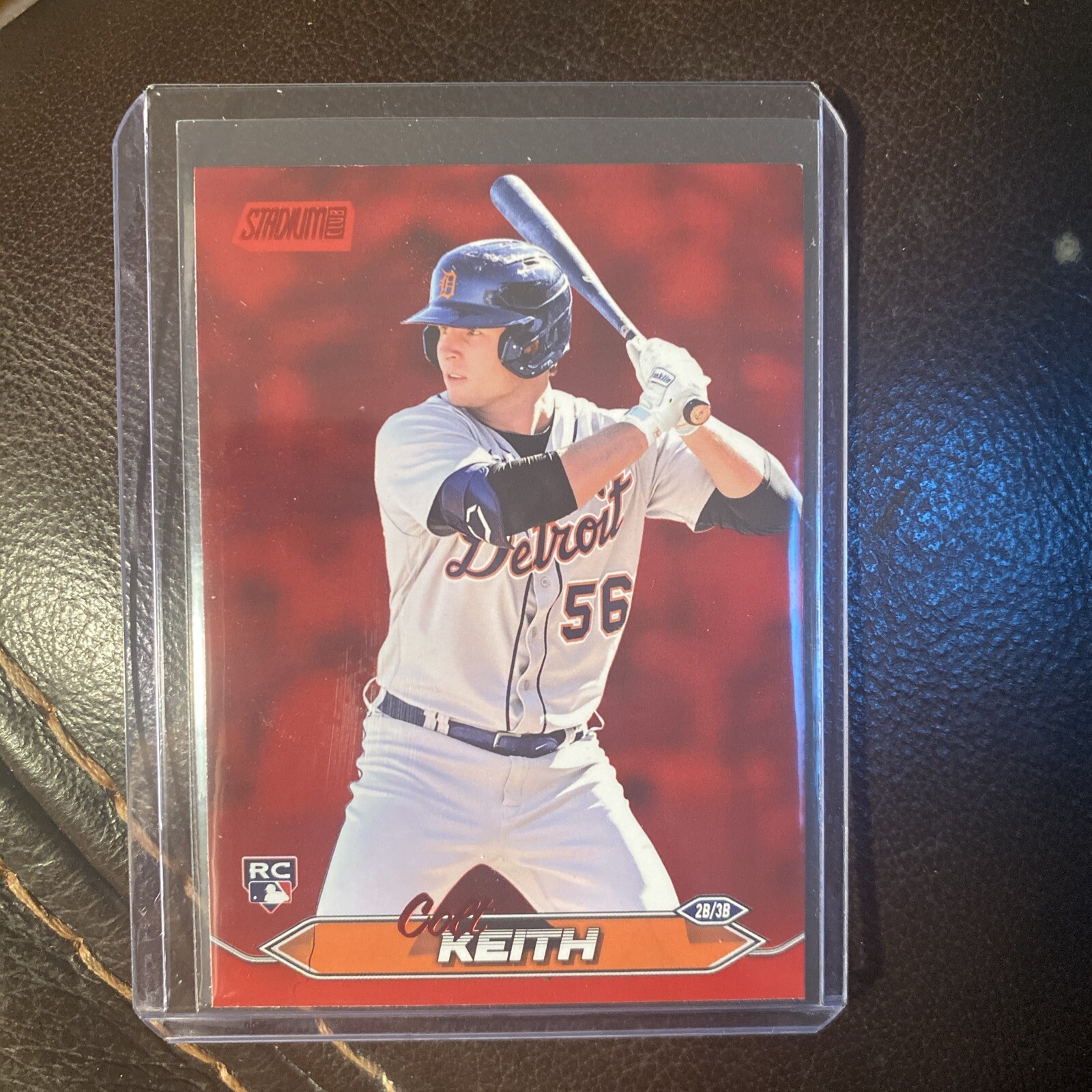 2024 Stadium Club Red Foil Parallel #36 Colt Keith RC Detroit Tigers