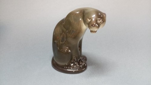 Panther black Animals Porcelain Statue figurine - Imagen 2 de 9