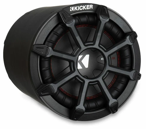 Kicker 46CWTB82 8" 600W 2-ohm Sealed-tube Enclosure Subwoofer