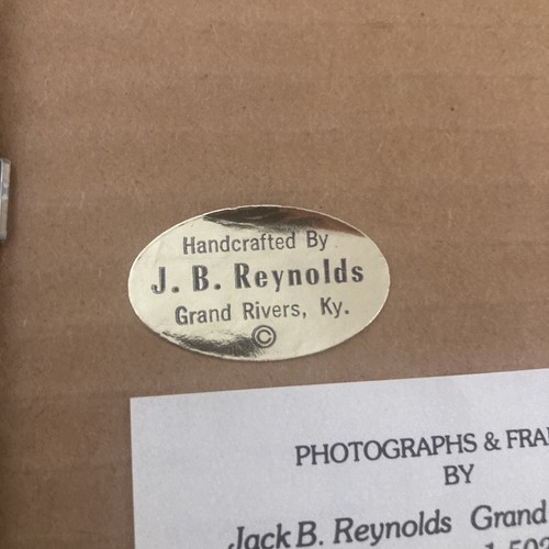 Framed Art: "Yesterday" Kentucky Cabin, Framed Photo by Jack B Reynolds, Numberd - 第 7/10 張圖片