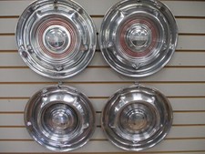 1958 Oldsmobile Dynamic 88 98 Fiesta Wheel Covers Hubcaps Oem Set Olds 58