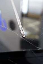 18k White Gold Diamond Cuban Style Necklace 8.25ct