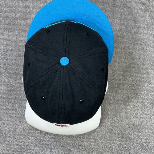 Carolina Panthers Hat New Era Youth Size 6 5/8 Fitted Cap Black Blue Kids Boys - Picture 6 of 8
