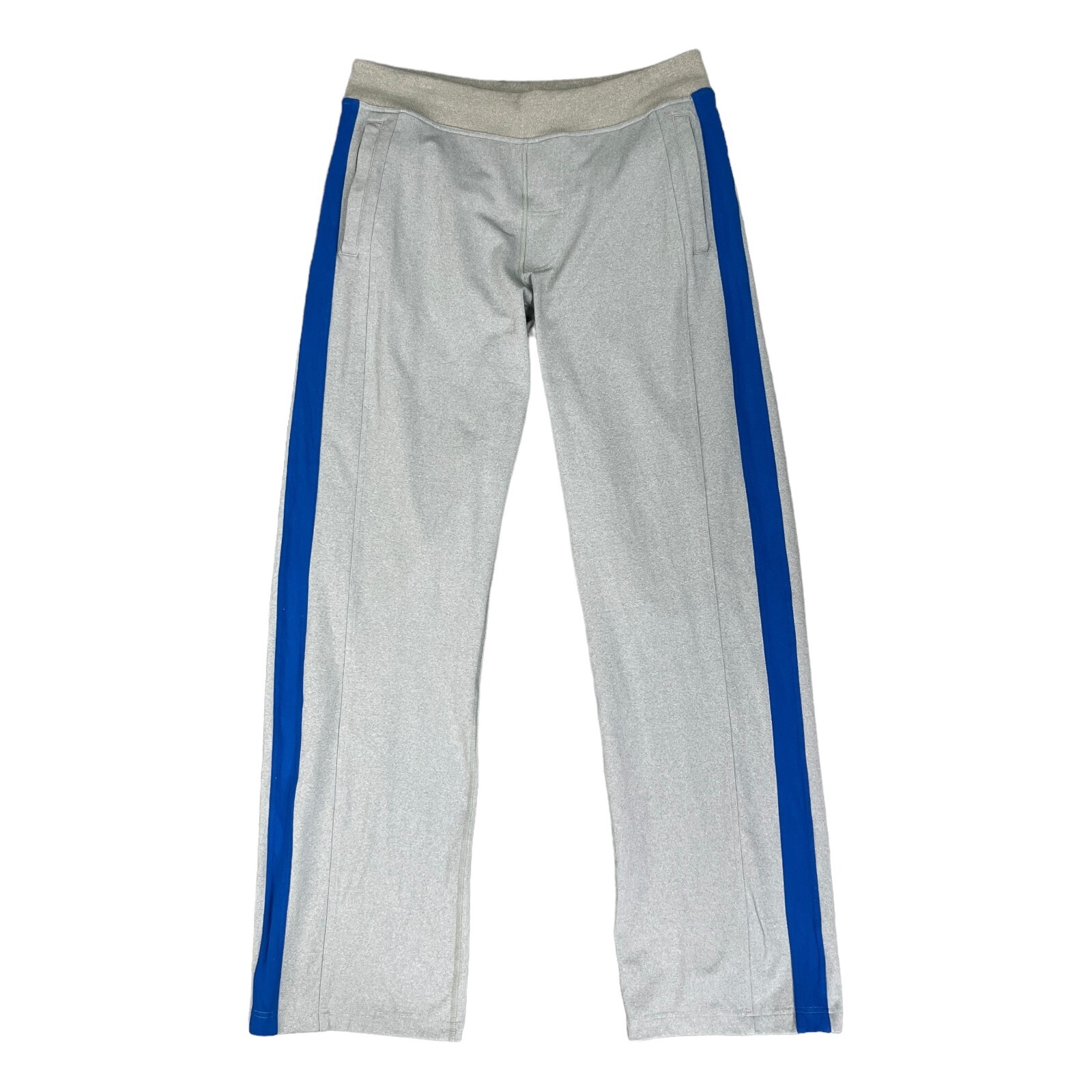 Lululemon Mens L Large Grey Sweatpants with Elastic Waist and Pockets-image