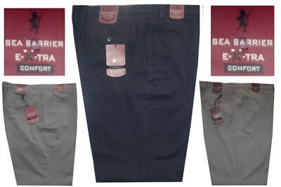 Pantalone uomo taglie forti dalla 57 alla 75 cotone elasicizzato leggero  RAY | eBay