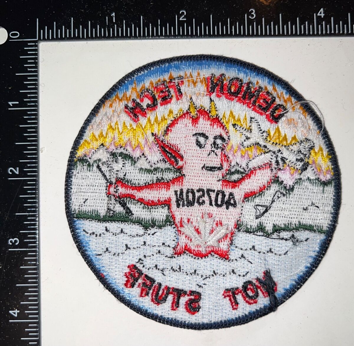 DEMON TECH HOT STUFF パッチ DEMON TECH HOT STUFF Patch