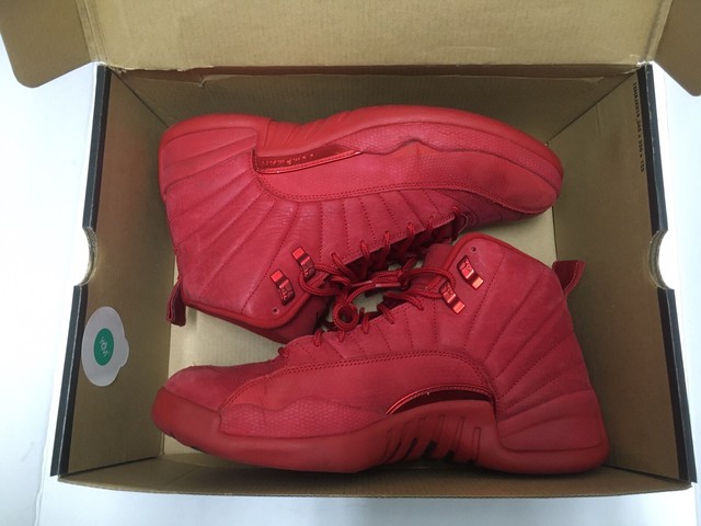 Nike 130690-601 Air Jordan 12 Basketball Shoes for Men - Red for sale online | eBay