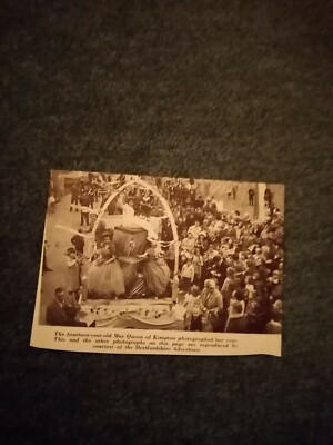 Sa78 Ephemera 1965 Bild May Queen Kimpton 