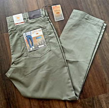 Copper Oak NWT Men's 38x32 Flex-Comfort 5-Pocket Pants Soft Olive Green NWT 65