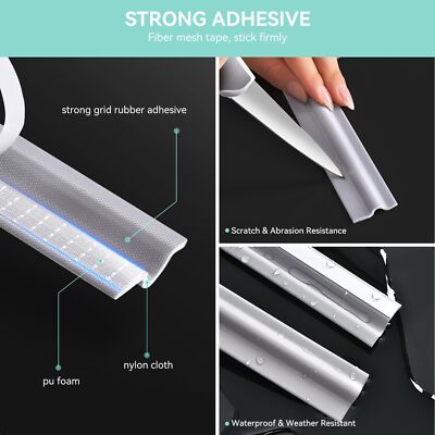Window Stopper & Draft Excluder – For Windows And Balcony Doors – Stop Drafts And Rattling