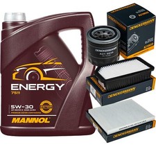 DENCKERMANN Inspektionspaket MANNOL Energy 5W-30 5L für Hyundai IX20 1.4 1.6
