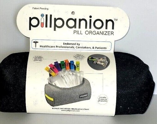 Pill Organizer for Medications, Portable, Easy to Fill and Follow - 第 1/11 張圖片