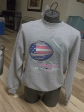 GRAY CREW NECK SWEATSHIRT SIZE L