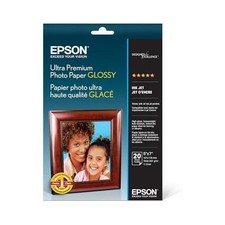 Epson Ultra Premium Photo Paper Glossy 5x7 Inches, 20 Sheets  s041945 