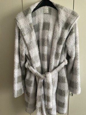 Damen Bademantel Grau-weiß Größe M von Primark Neu Ohne Etikett Topzustand
