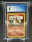 1999 Pokemon Game Unlimited WOTC #28 GROWLITHE Base Set CGC 8 NM/MINT