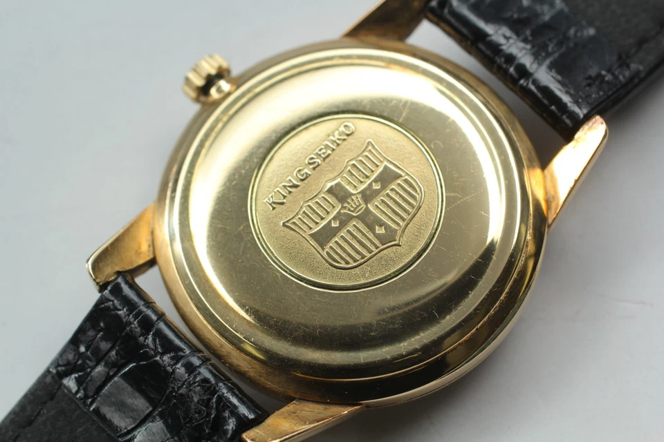 ▶1966 [EXC+5] Vintage King SEIKO 44-2000 44A KS Gold Men's Manual Watch JP U552 - Image 3 of 4