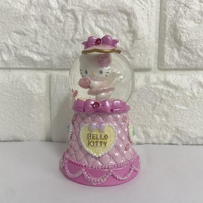 Hello Kitty Schneekugel 2022 Sanrio Pink Herz Glitzer Gebraucht S vv3