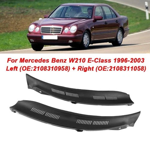 2x L+R Abdeckung Verkleidung Windlauf Für Mercedes Benz E-Klasse W210 96-03 Neu