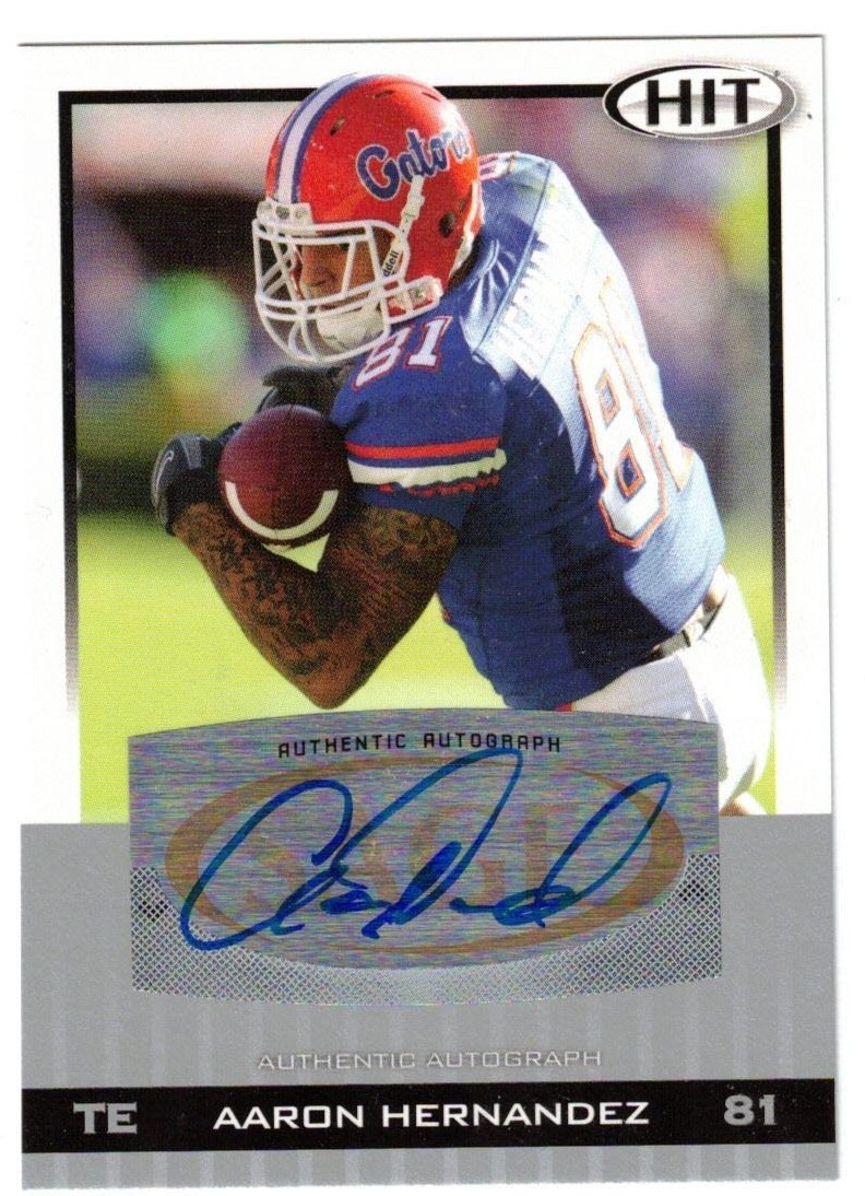 【サイン入り★マッチウォーン】2016広州恒大CFA#7 アラン選手 2010 SAGE Hit Aaron Hernandez #A22 for sale | eBay
