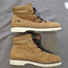 The North Face Womens Heat Seeker Roll Down Leather Suede Insulated Boots Size 9