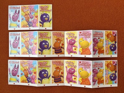 Lot Of 19 Backyardigans Valentines Nick Jr Nickelodeon 2008 Unused/No Writing
