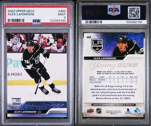 2023-24 Upper Deck Series 2 #462 Alex Laferriere Young Guns PSA 9 RC