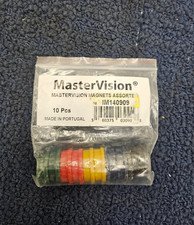 QTY 30 MasterVision IM140909 Assorted Colors Magnets