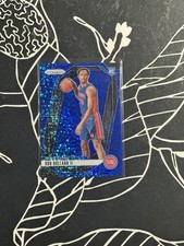 2024-25 Panini Prizm #269 Ron Holland II Blue Sparkle /144 Rookie (RC) Pistons