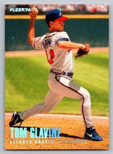 1996 Fleer Tiffany Tom Glavine 291