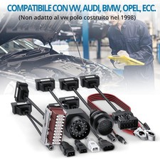Set Cavi Diagnostici Universale Obd1 OBD2 8 Pezzi Cavo Prolunga Auto - Miniatura 5