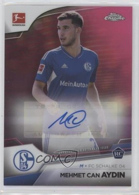 2022 Chrome Bundesliga Magenta Refractor Mehmet Can Aydin Rookie Auto RC 0jr6