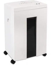 WOLVERINE 10-Sheet Micro Cut Paper Shredder P-5 High Security SD9112 White- USED