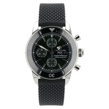 Breitling SuperOcean Chronograph Green Dial Steel Automatic Men's 44mm A13313