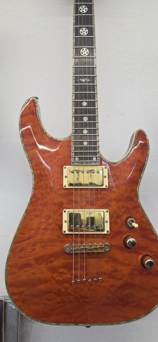 [クリスマスセール] Schecter Diamond C-1 Elite Schecter Diamond Series C-1 Elite 2008 - Amber | eBay