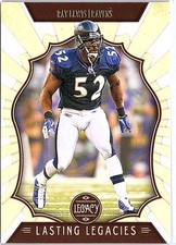2019 Panini Legacy #LL-RL Ray Lewis Lasting Legacies