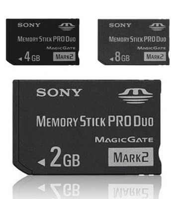Sony 32G-16G-8G-4G-2G Memory Stick PRO DUO MS Card For Sony Old