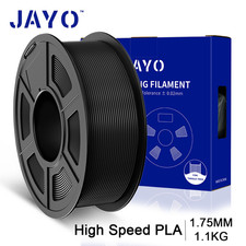 JAYO 3D Printer Filament High Speed PLA Black 1.1KG 1.75mm For Fast Printing