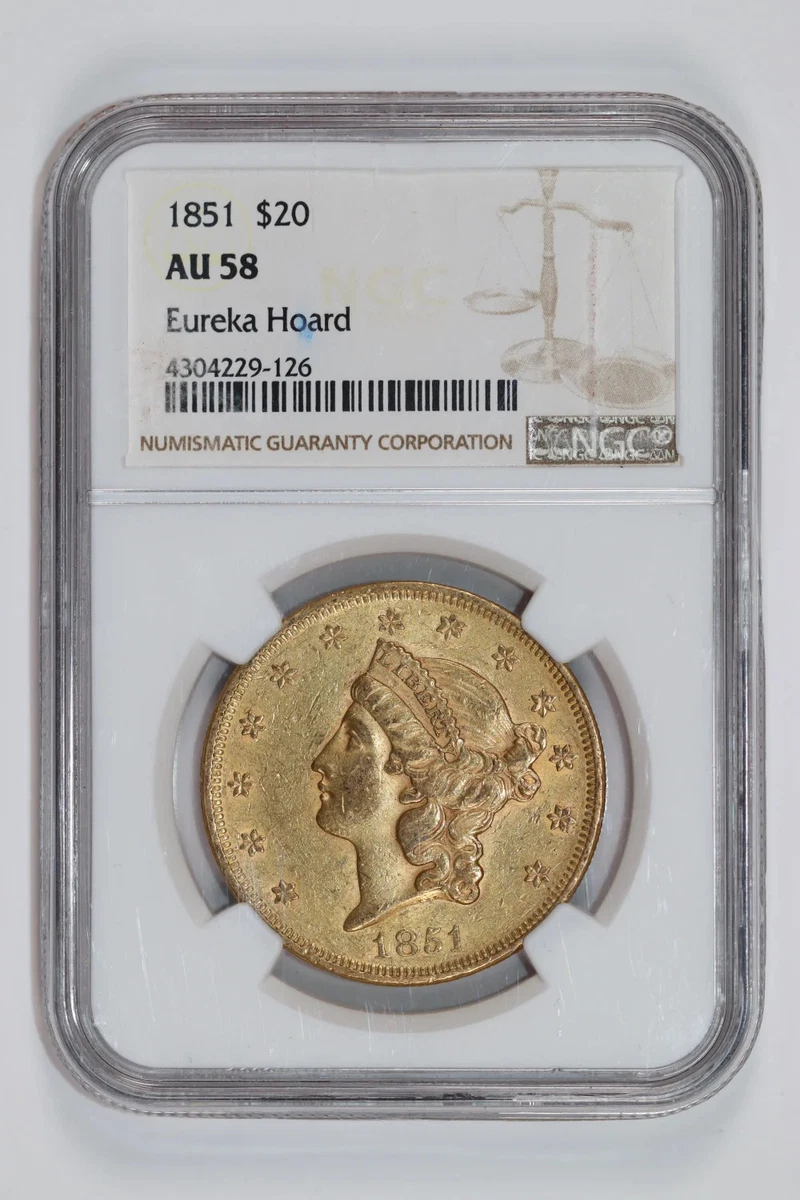 AU 58 Graded Double Eagle $20 US Gold Coins Pre-1933 for sale | eBay